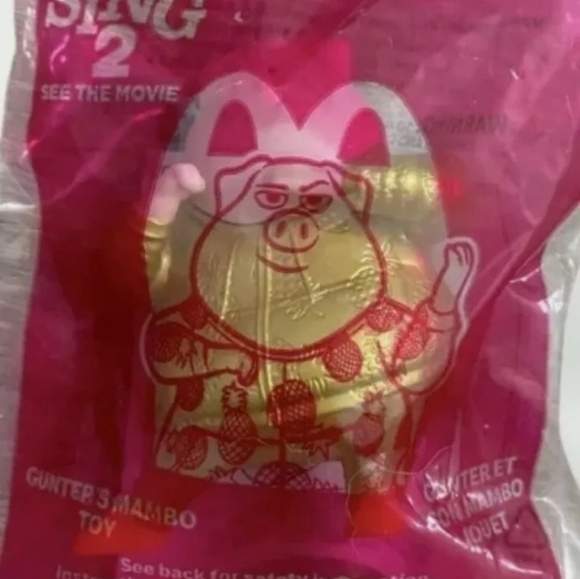 FULL SET of SING 2 McDonalds Canada Happy Meal Toys NEW! Includes 10 Toys - Picture 5 of 12